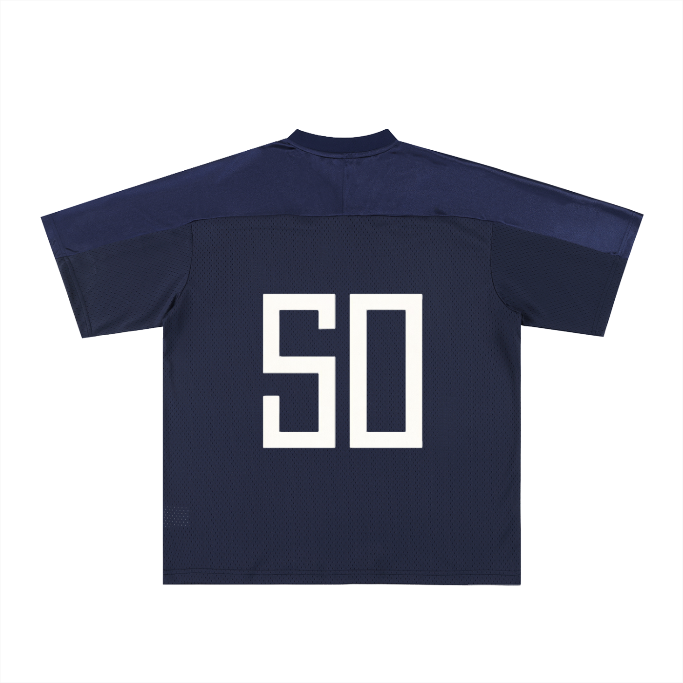 Second Original Oversized Mesh V-Neck Soccer Jersey