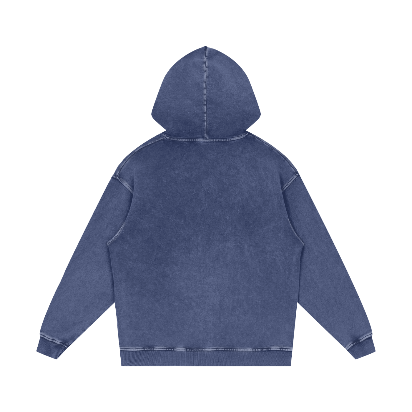 Second Original Snow Washed Loose Cotton Hoodie