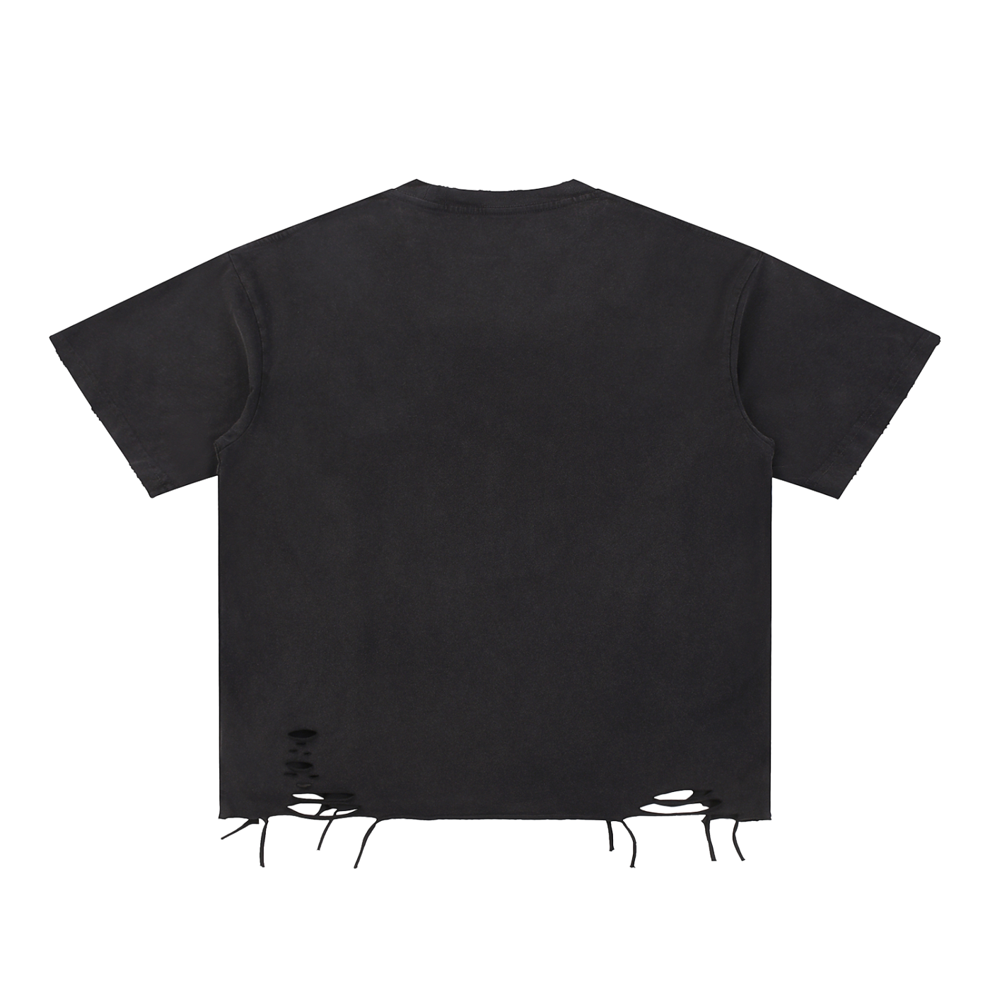 Second Original Snow Washed Raw-Hem T-Shirt