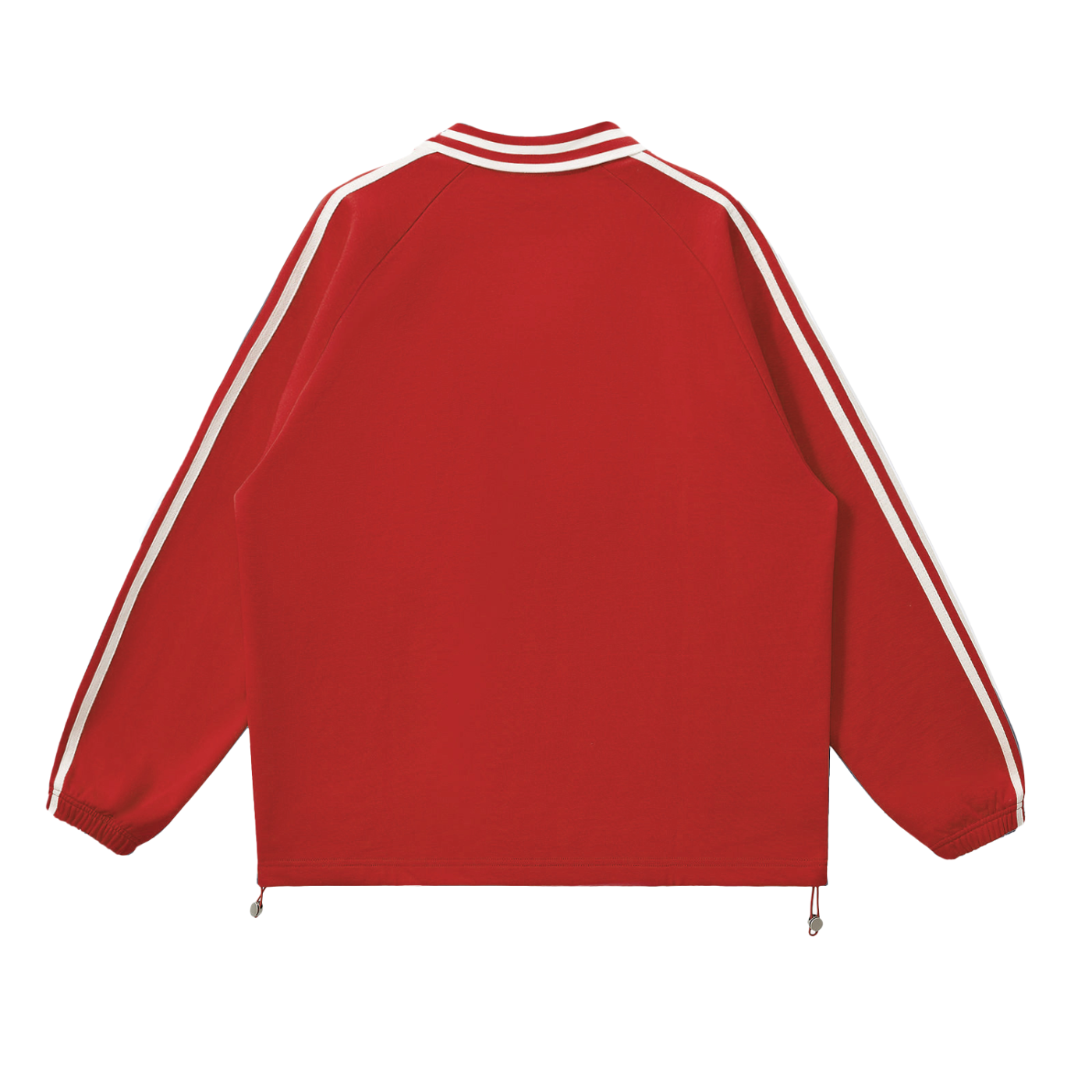 Second Original Striped Lapel Collar Sweatshirt